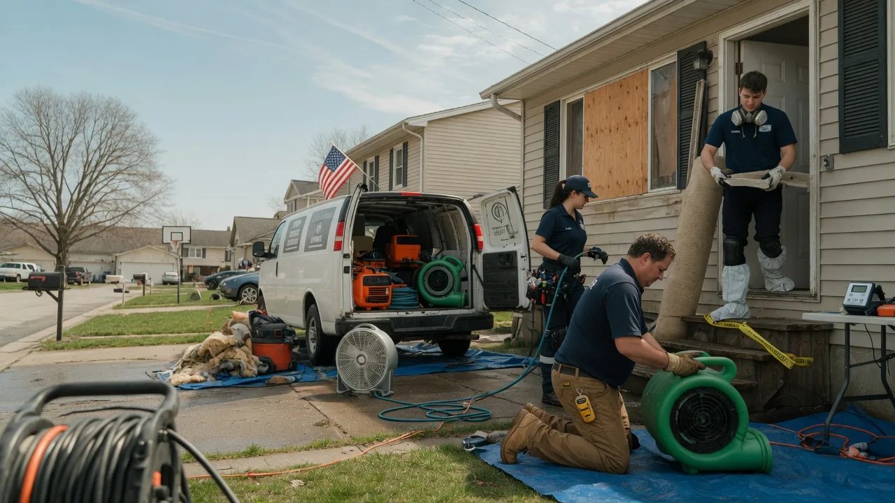Water Damage Restoration in Girard, PA near me